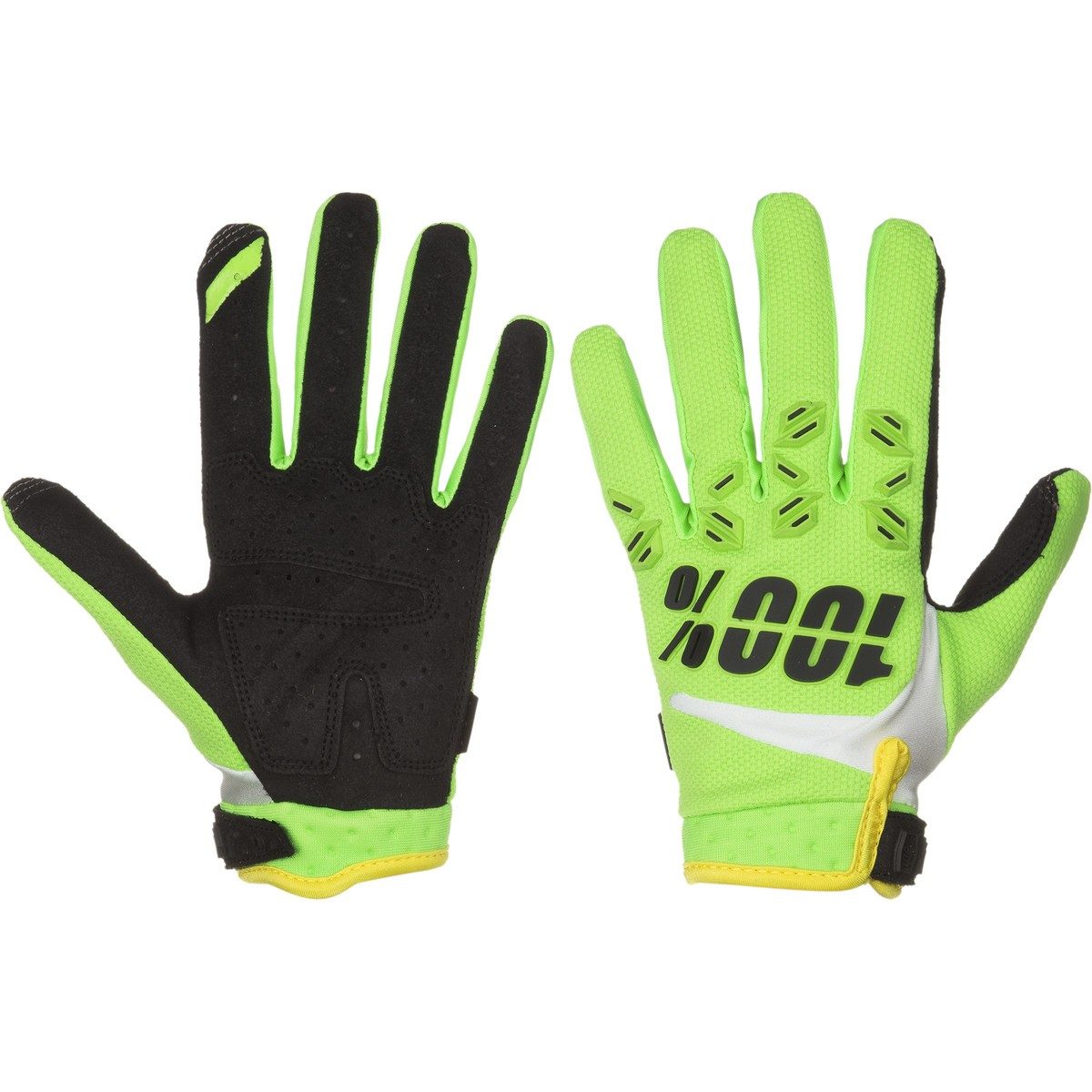 Guantes 100% Airmatic Lime Green