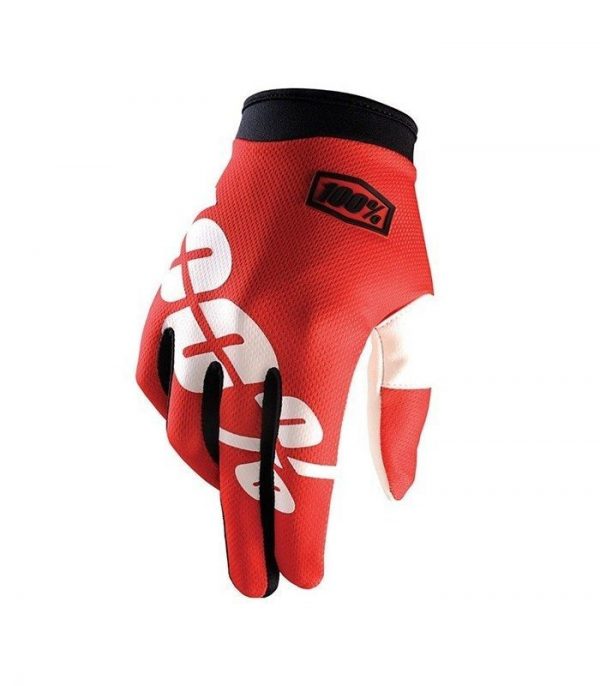 Guantes 100% iTrack Fire Red