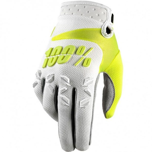 Guantes 100% Airmatic White