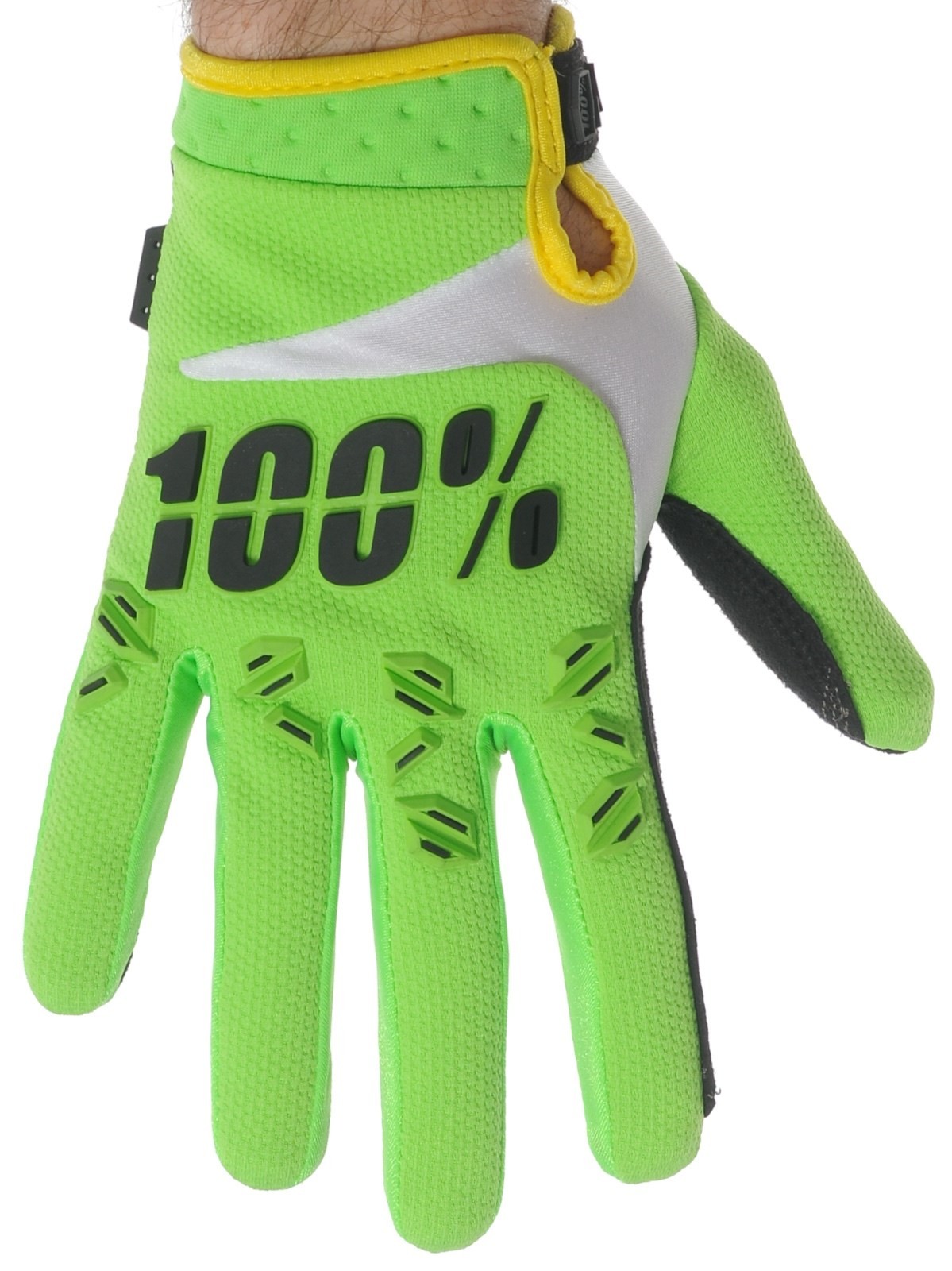 Guantes 100% Airmatic Lime Green